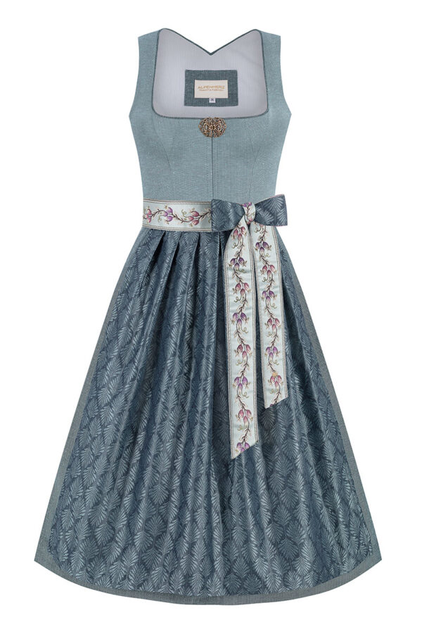 Midi Dirndl 70 cm petrol Paloma 016102 ~ 38
