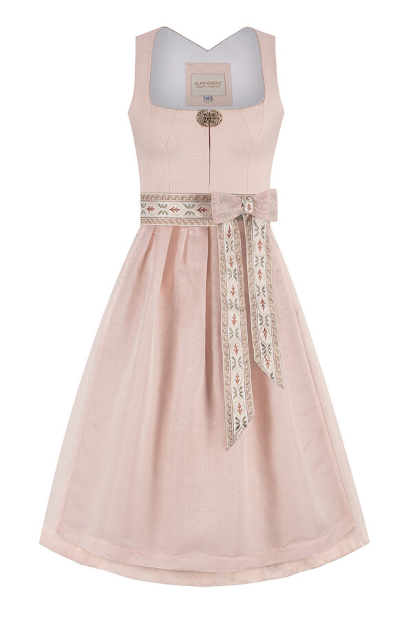 Midi Dirndl 70 cm rosé Lola 016107 ~ 42