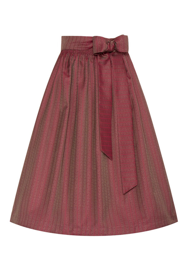 Dirndlschürze midi 70 cm rosenholz 014114 ~ S