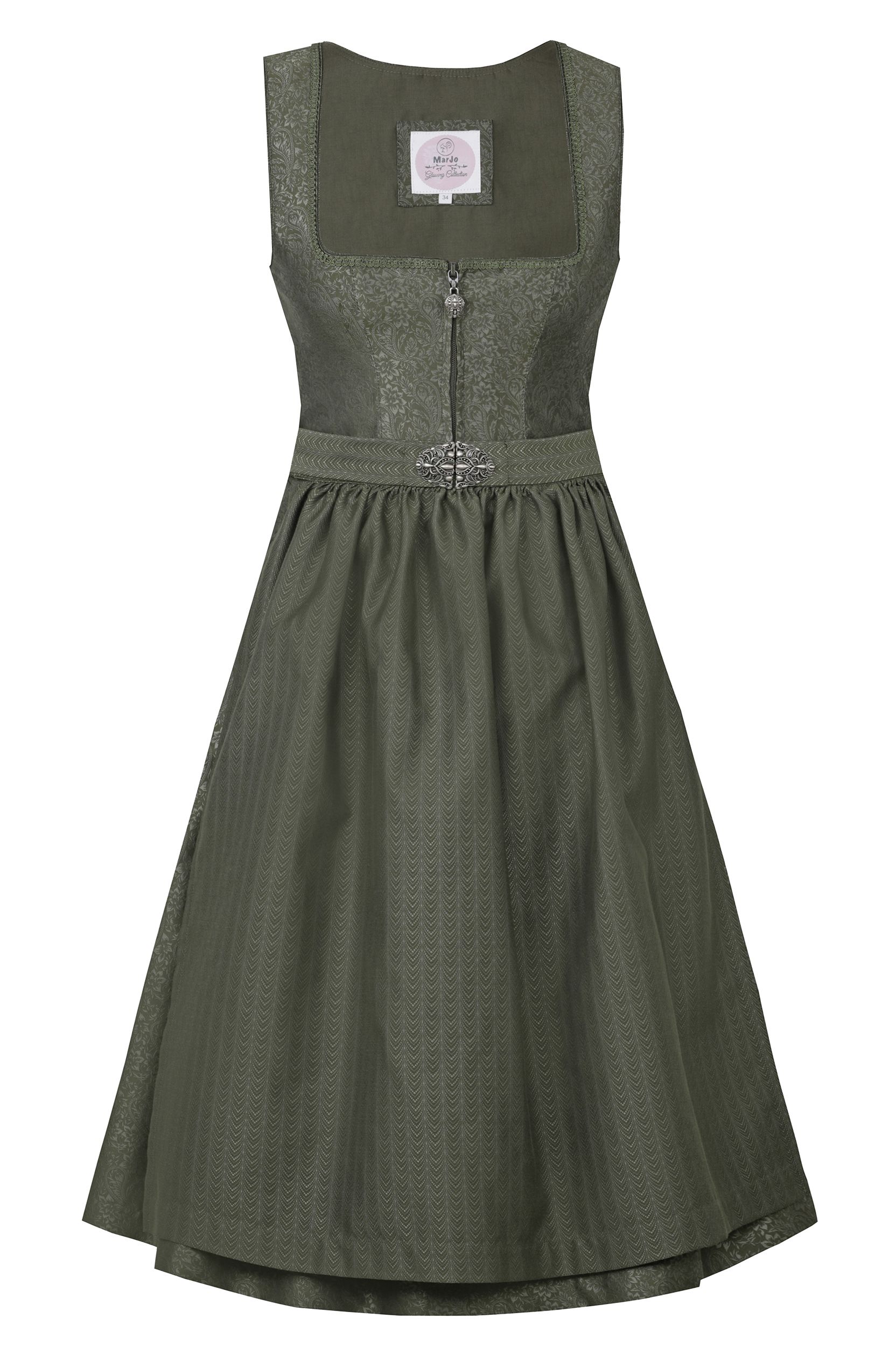 Dirndl SEßLACH (65 cm) oliv ~ 42 ~ oliv