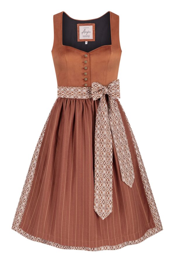 Dirndl VALERIE (70 cm) ~ 40 ~ rost