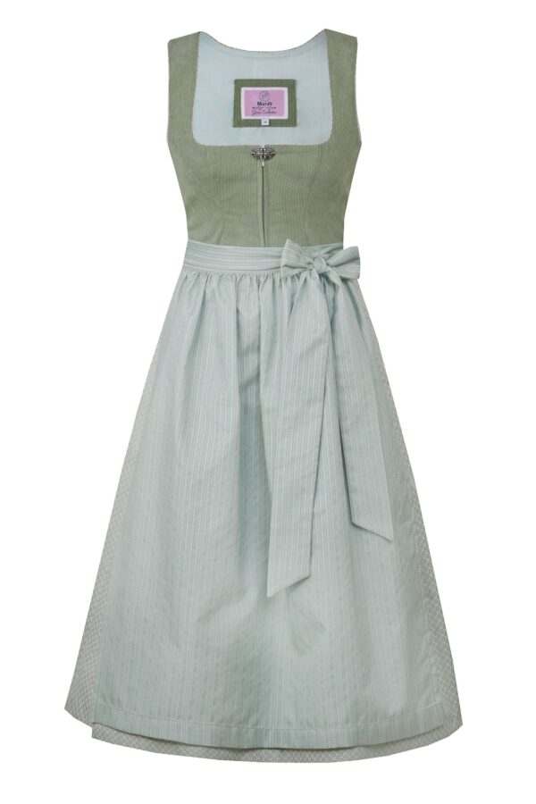 Dirndl RIEGSEE (75 cm) pinie ~ 46 ~ salbei