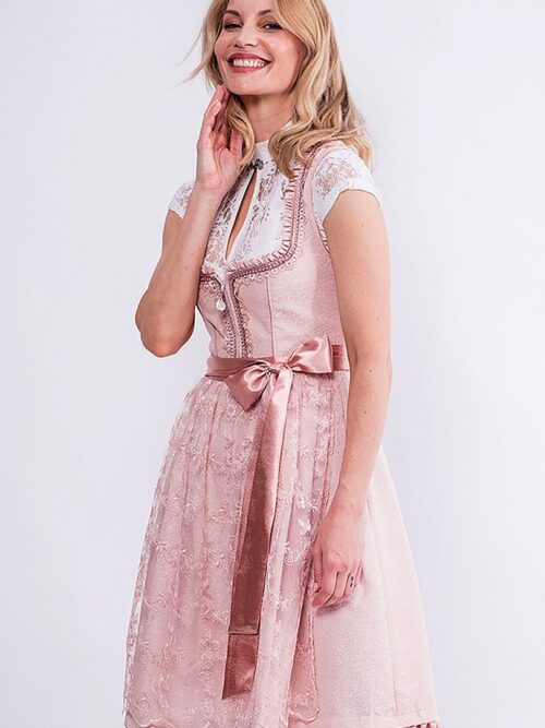 Mini Dirndl 60 cm rosa Sarah 014923 ~ 40