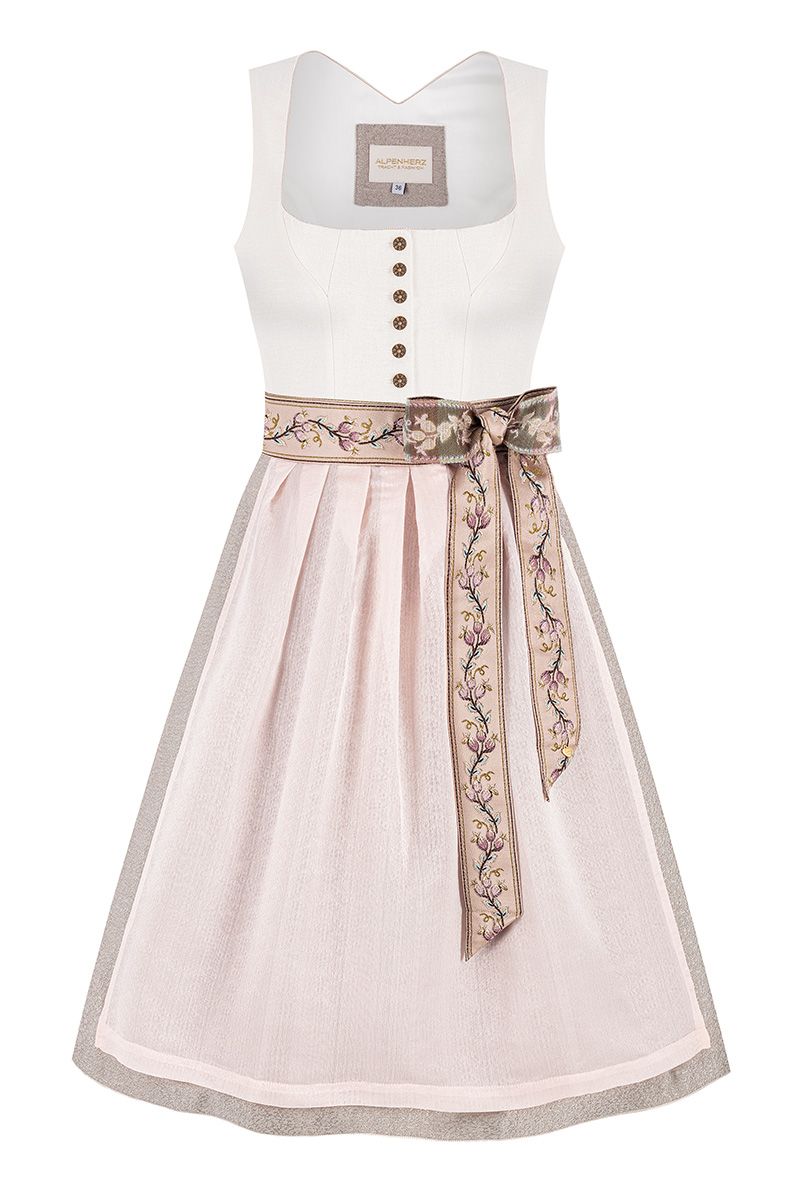 Hochzeitsdirndl GABRIELLA (70 cm) ~ 38