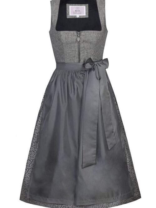 Dirndl GUSTA mit Leinen-Mieder (75 cm) ~ 36